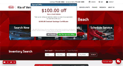 Desktop Screenshot of kiaofverobeach.com