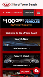 Mobile Screenshot of kiaofverobeach.com